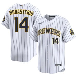 MIL 2026 Andruw Monasterio Mens White #14 Jersey 761795-456
