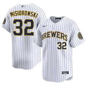 The Crew Jacob Misiorowski White Men Popular #32 Jerseys 422493-694