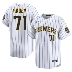 The Brew Crew 2026 Josh Hader #71 White Men Jerseys 306369-834