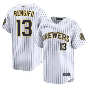 Brewer Nation #13 Mens White 2026-27 Luis Rengifo Jersey 962283-932