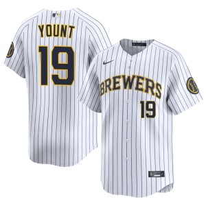 The Beermakers #19 White Authentic Men's Robin Yount Jersey 933776-368
