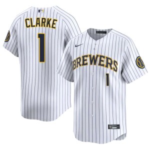 MIL #1 Men White 2026 Taylor Clarke Jerseys 405032-546