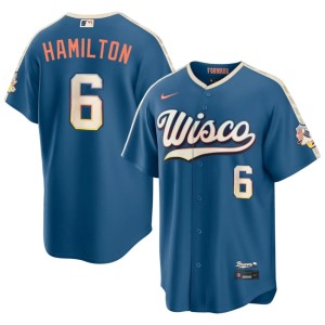 The Crew #6 City Connect Blue David Hamilton 2026 Men Jersey 681591-917