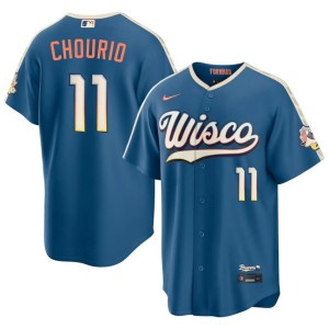 Milwaukee Blue Limited City Connect Men #11 Jackson Chourio Jerseys 287289-533