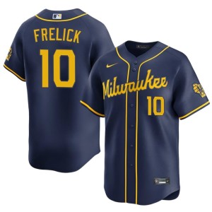 Milwaukee Mens New Sal Frelick #10 Navy Jersey 170977-122
