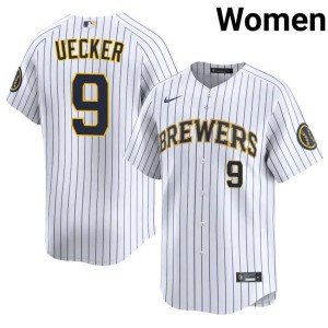 Milwaukee 2026-27 Women #9 Bob Uecker White Jersey 687891-588