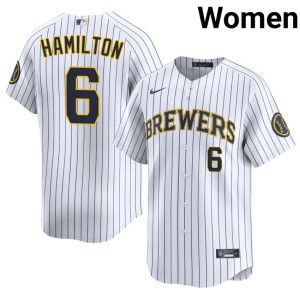 MIL 2026-27 David Hamilton White #6 Womens Jerseys 263295-446