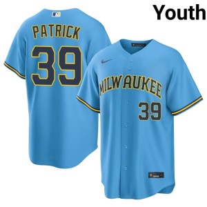 Los Cerveceros Youth #39 2026 Light Blue Chad Patrick Jerseys 292866-439