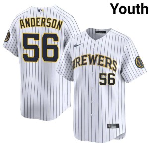 The Beermakers #56 White Grant Anderson Youth 2026 Jersey 633568-388