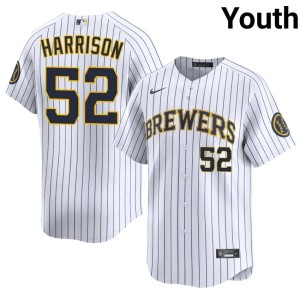 The Crew White Kyle Harrison Stitched #52 Youth Jersey 907194-320